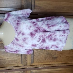 American Eagle Soft & Sexy Tie Dye T-Shirt Top Sz S
